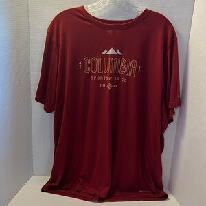 XL Columbia red shirt sku:A4